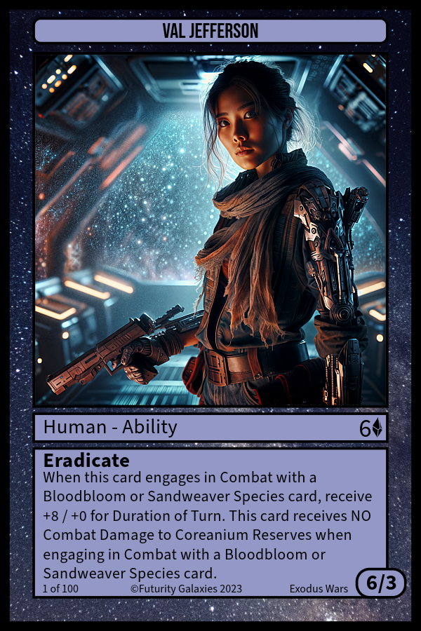 Futurity Galaxies Trading Card