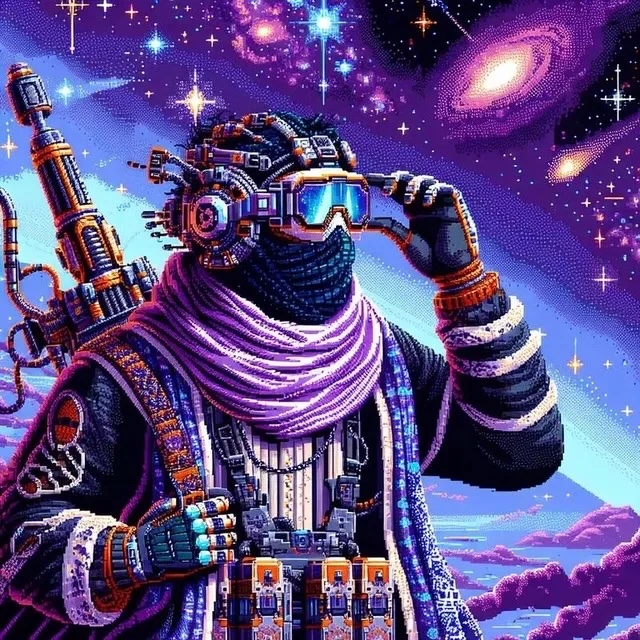 Futurity Galaxies Pixel NFT